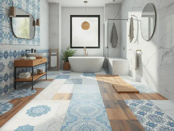 19+ Stunning Bathroom Floor Tile Ideas That Will Transform Your Space